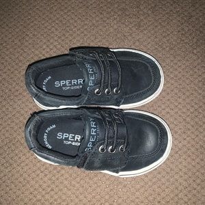 Sperry baby boat shoes size 5